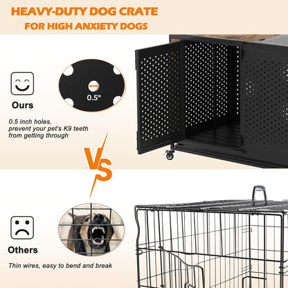 Umar Indestructible Heavy Duty Dog Crate