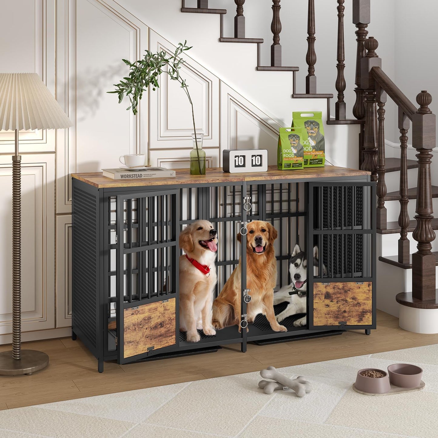 63" Cohen Large Dog Crates Furniture