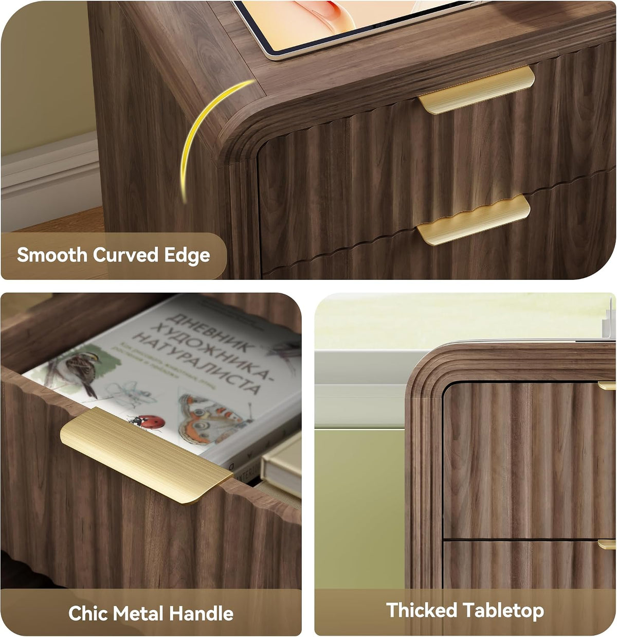 Maribel nightstand set of 2 – view 6