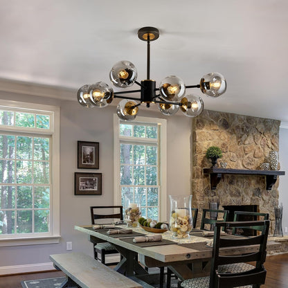 8 Lights Sputnik Dining Room Chandelier