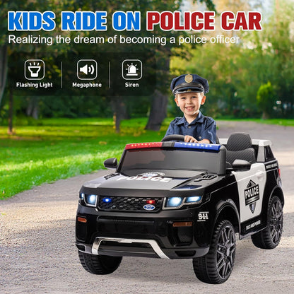 12V Police Car with Remote Control - Canva Home