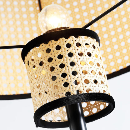 Bamboo Living Room Floor Lamp