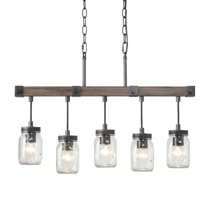 Container Farmhouse Dining Room Chandelier