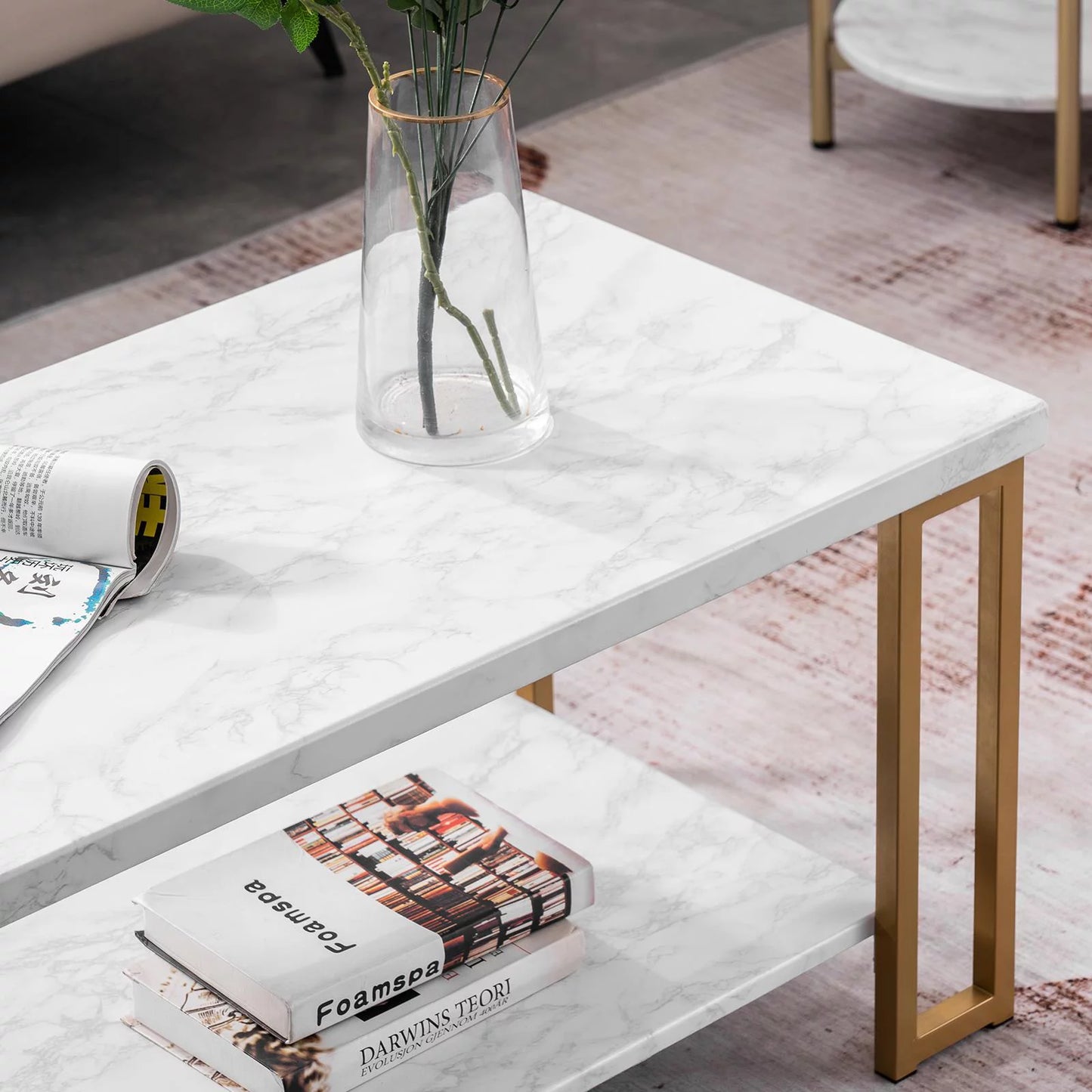 Gould Marble Coffee Table