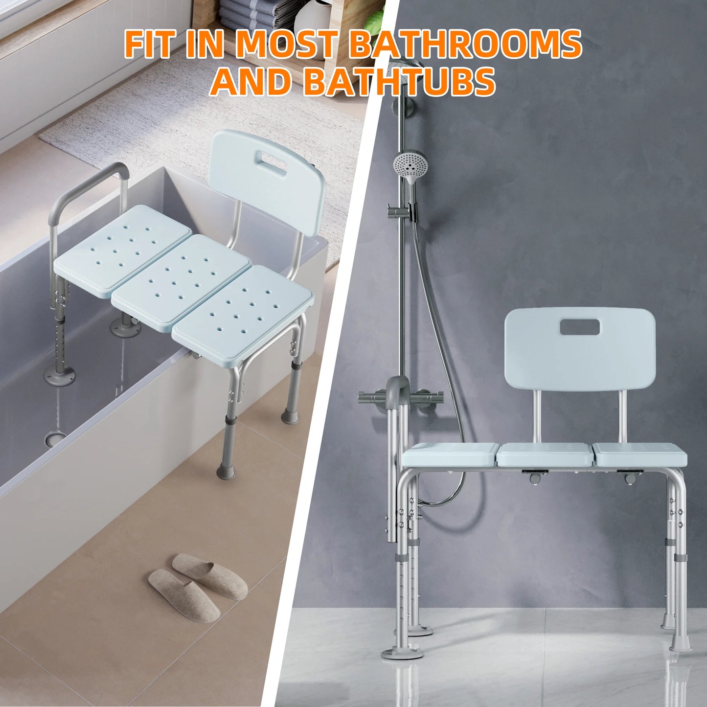 500lbs Shower Transfer Bench