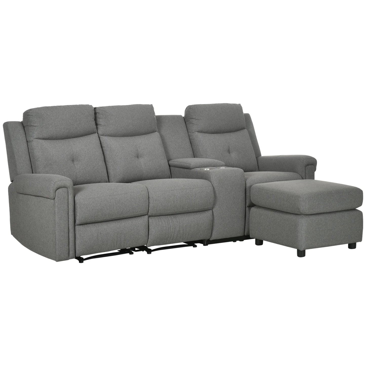 Belle Reclining Sectional Couch