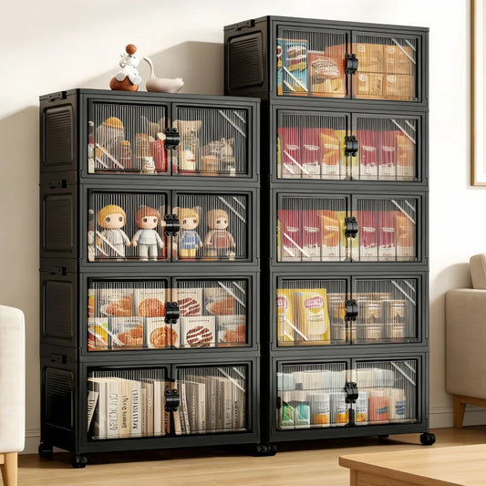 Arden Foldable Stackable Pantry Cabinet