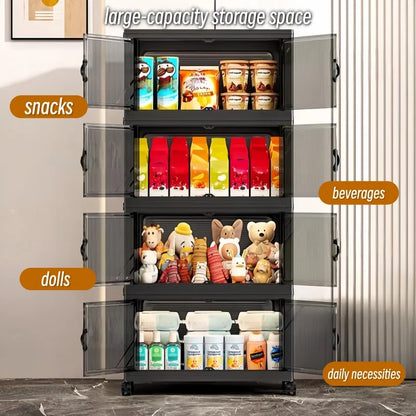 Arden Foldable Stackable Pantry Cabinet