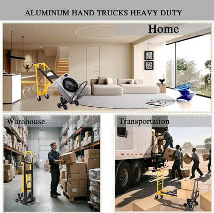 3-in-1 Industrial Convertible Hand Truck Dolly Cart - Canva Home