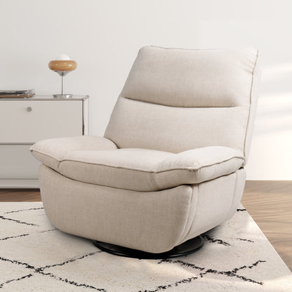 Alice Oversized Wide Swivel Recliner Chair