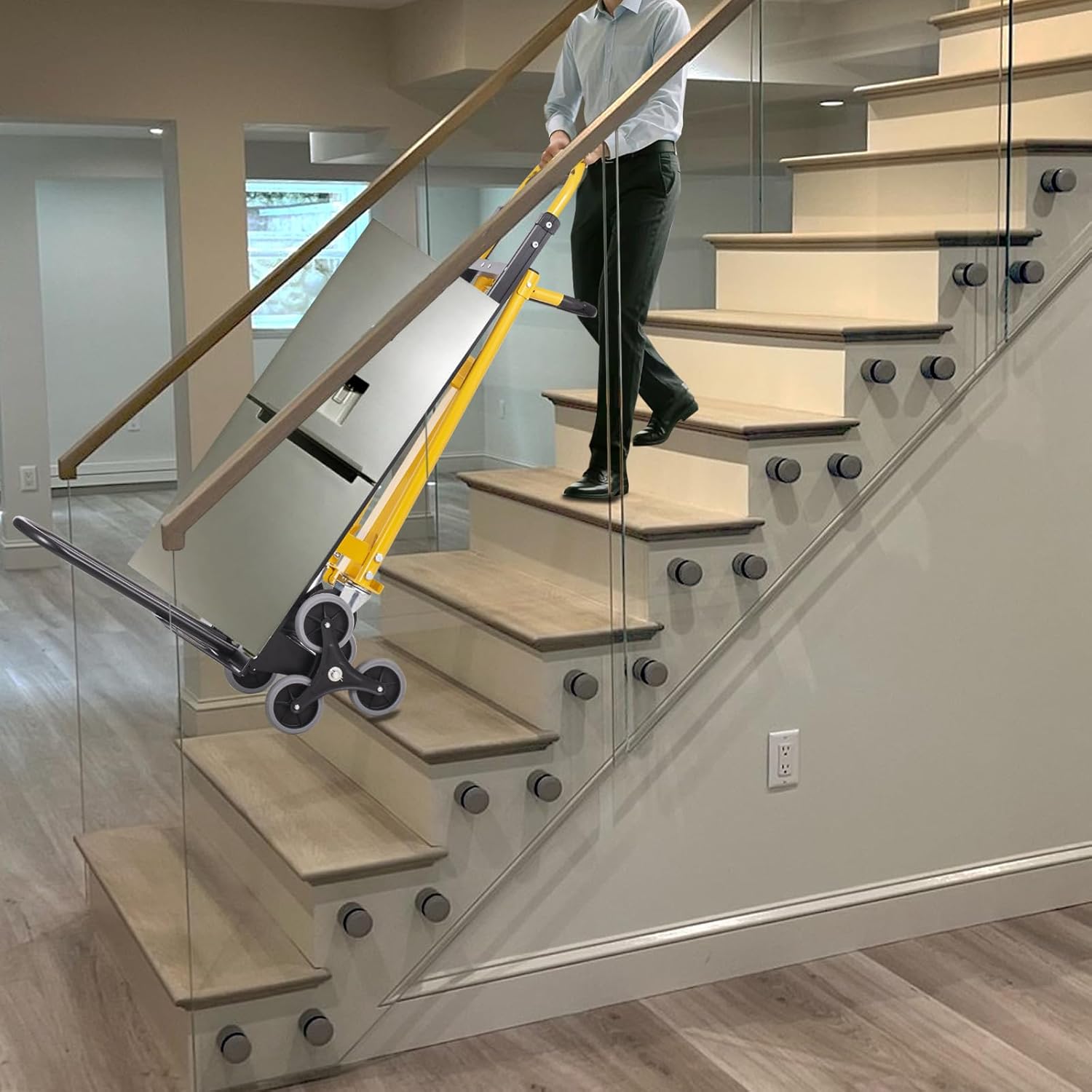 3-in-1 Industrial Convertible Hand Truck Dolly Cart - Canva Home