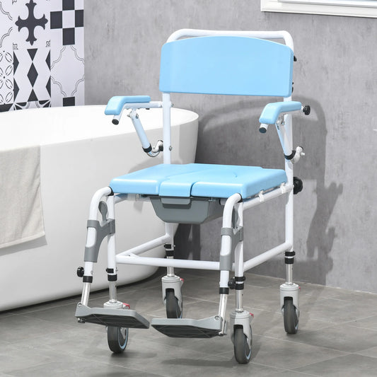 Honor Elderly Shower Commode Wheelchair