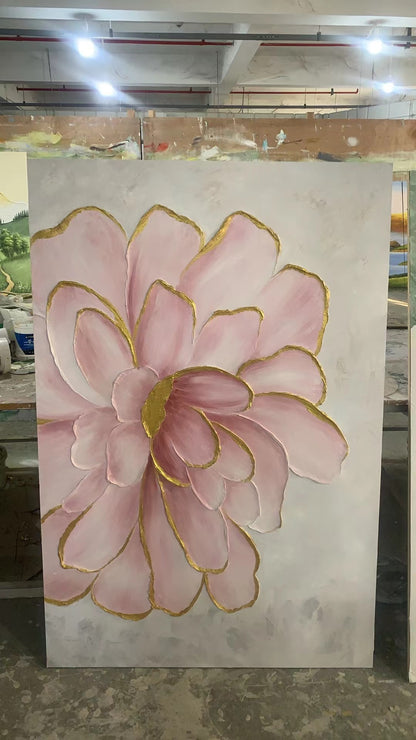 Peony Oil Painting