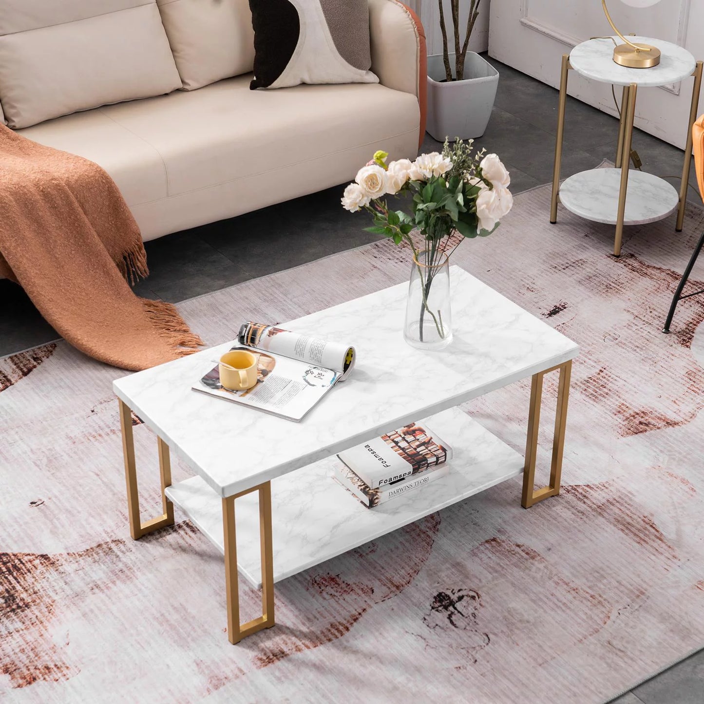 Gould Marble Coffee Table