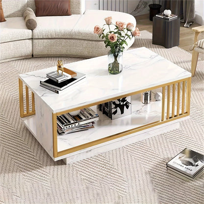 Earl Marble Coffee Table