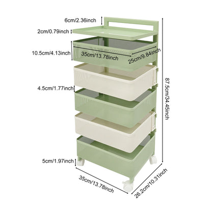 Bria Swivel Pantry Basket Organizer
