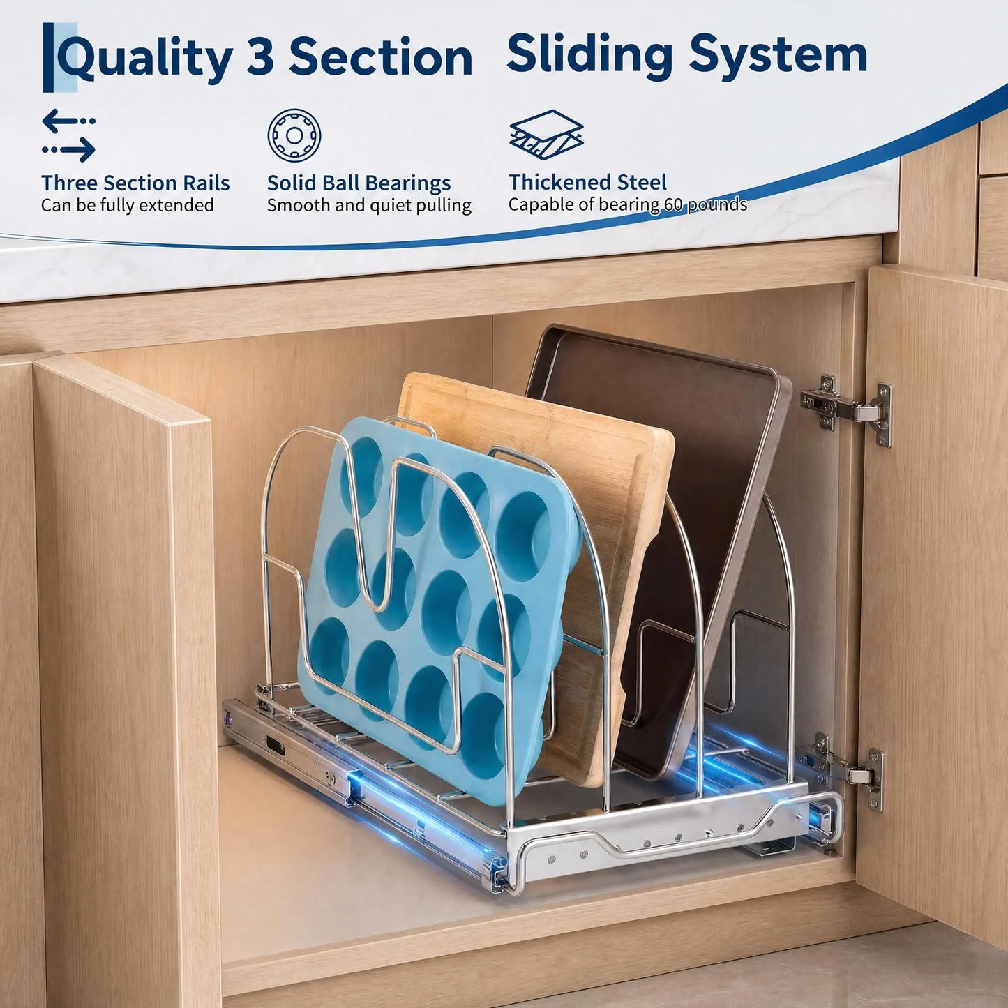 Lina Expandable Bakeware Pull-Out Rack