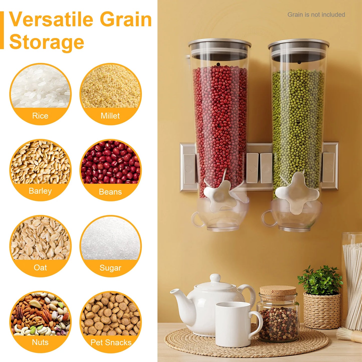 Soren Wall Cereal Dispenser