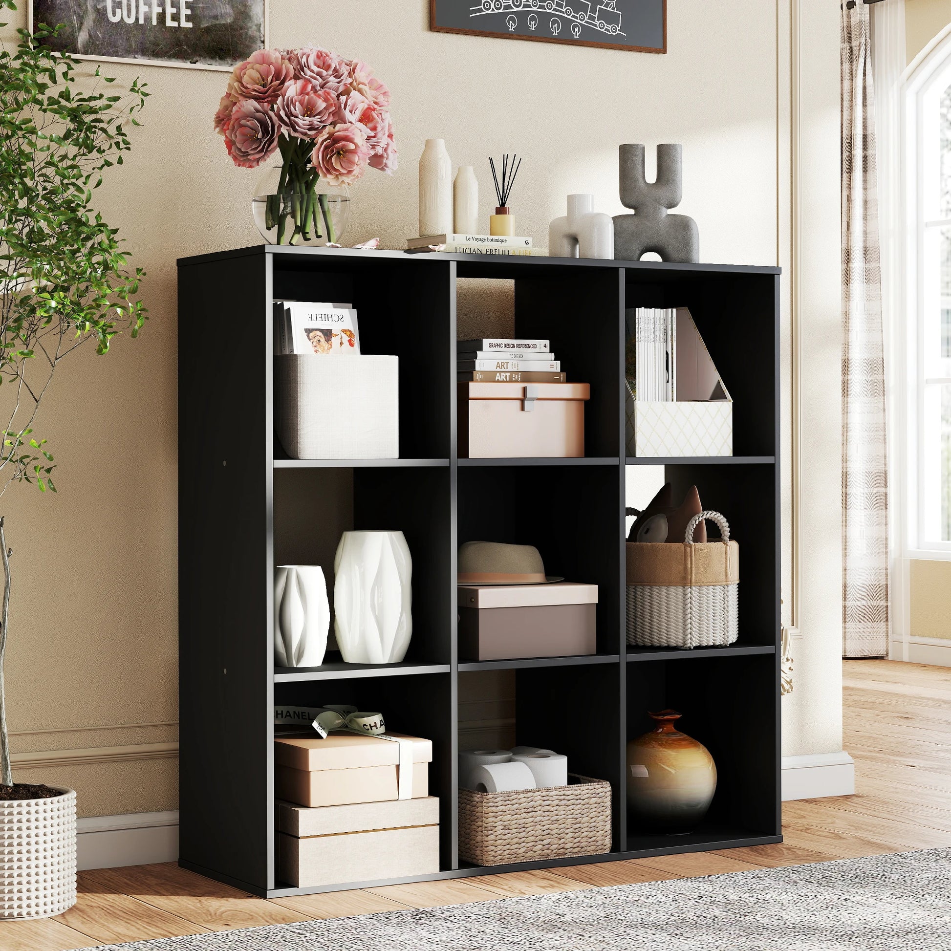 Maren 9-Cube Closet Storage Organizer
