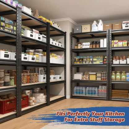 Uma 72-Inch 5-Tier Heavy-Duty Storage Shelving