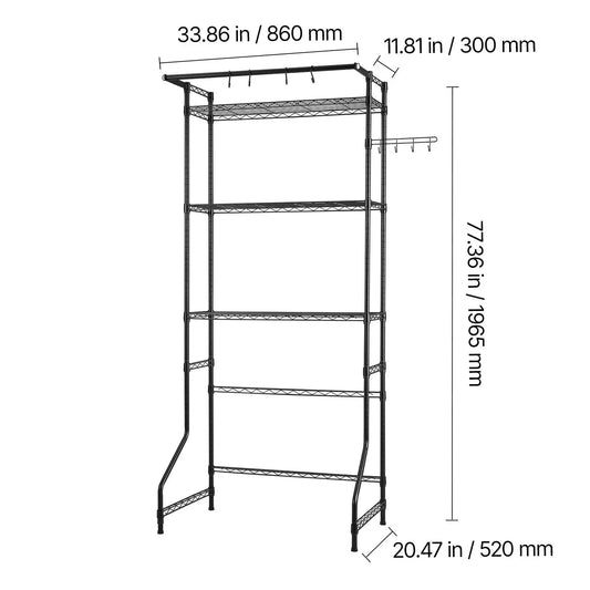 Niko Over-Washer Storage Shelf