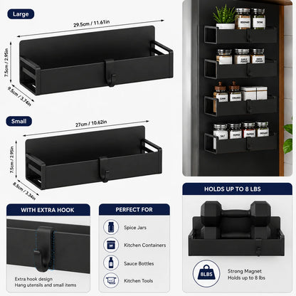 Ivy 4-Pack Magnetic Fridge Spice Rack