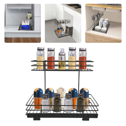 Cade L-Shape 2-Tier Under-Sink Pull-Out