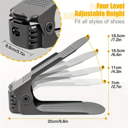 Quinn 20-Piece Closet Shoe Slot Stackers