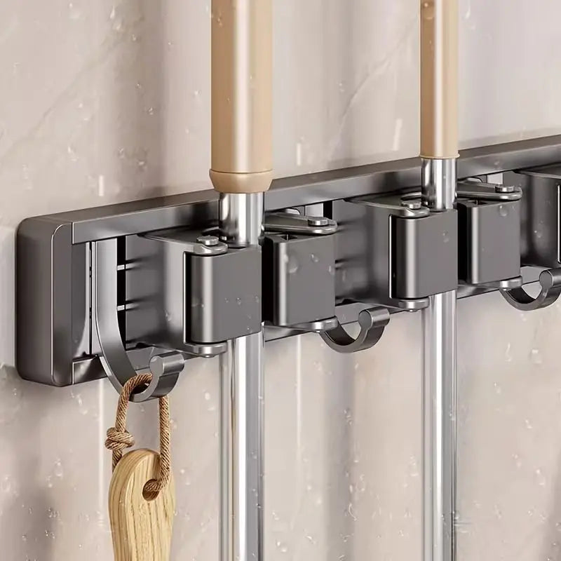 Gia 2-Pack Gold Wall Mop Holder