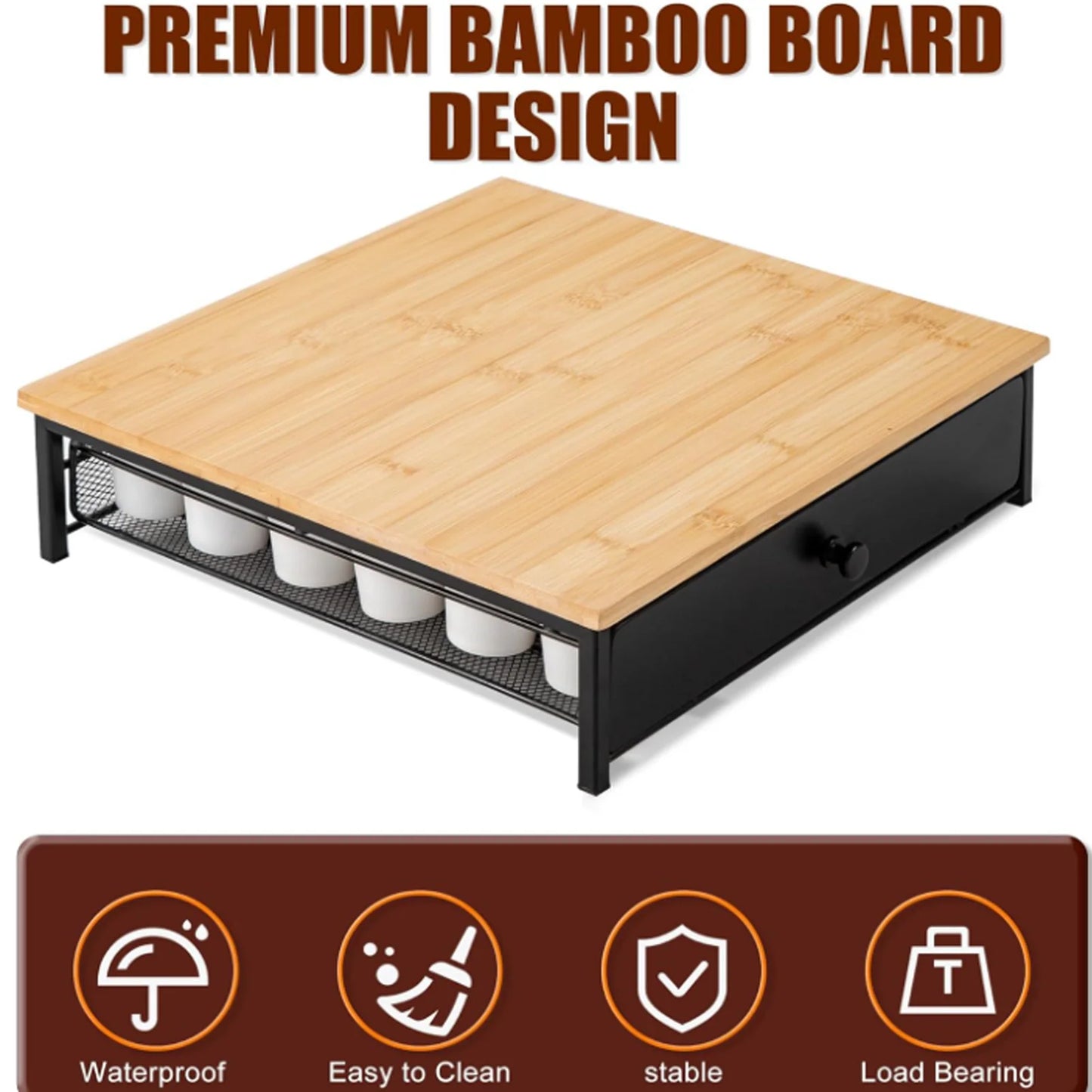 Pearl Coffee Pod Drawer