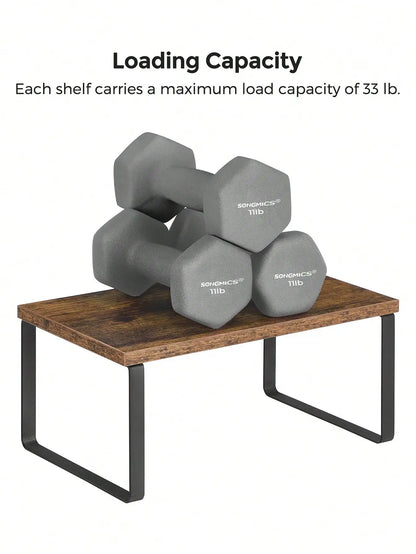 Nash 2-Pack Stackable Cabinet Shelf Risers