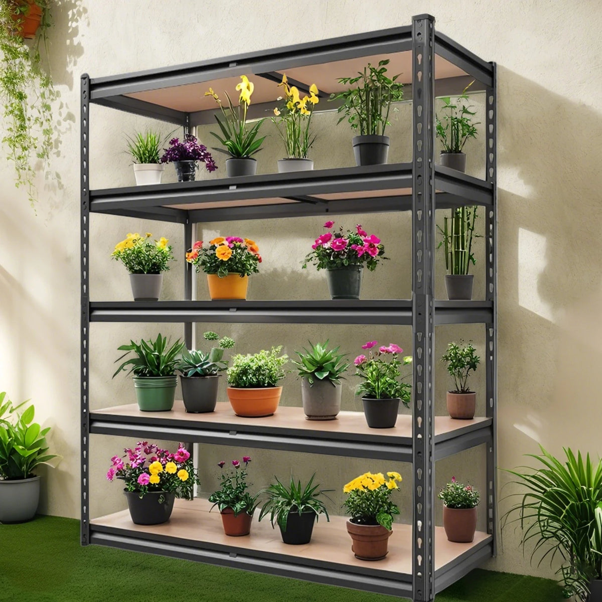 Uma 72-Inch 5-Tier Heavy-Duty Storage Shelving