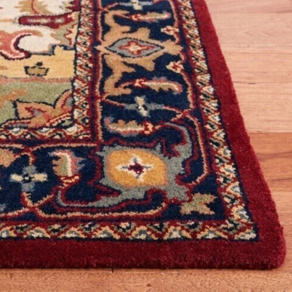 SAFAVIEH Heritage Handmade Asian-Style Wool Rug