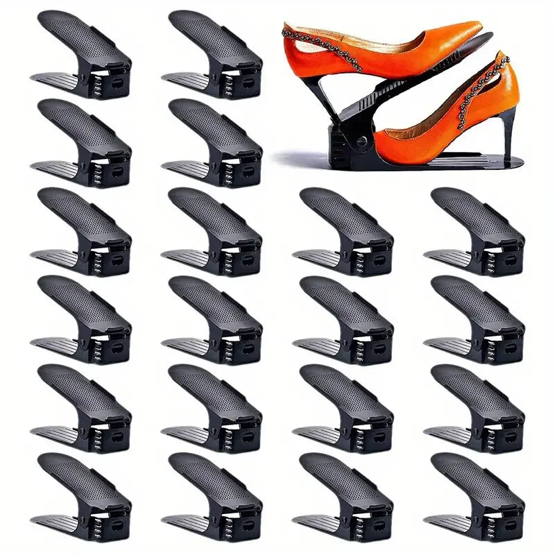 Quinn 20-Piece Closet Shoe Slot Stackers