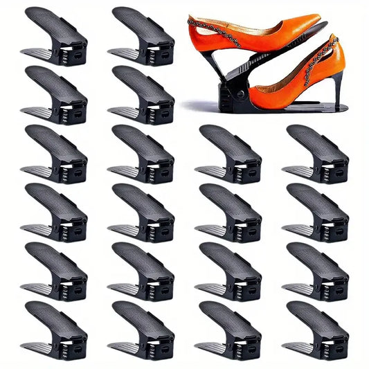 Quinn 20-Piece Closet Shoe Slot Stackers