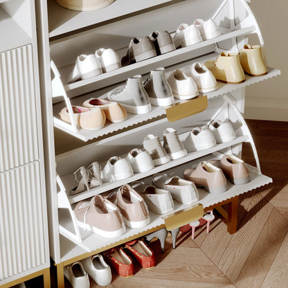 Penn Slim Tilt-Out Shoe Cabinet