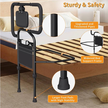 Senior Safety Bed Rail (Extendable Handle)