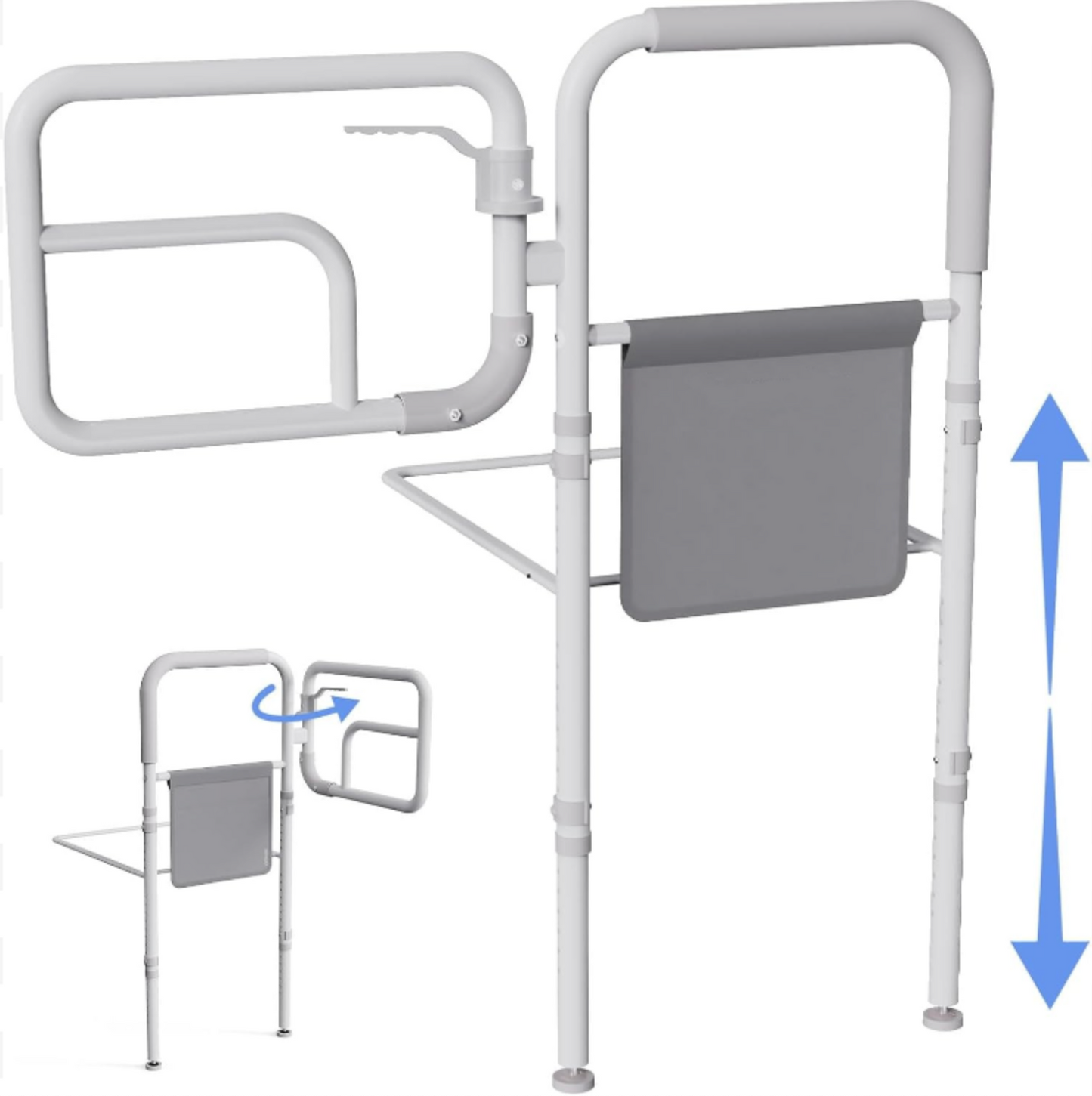 Senior Safety Bed Rail (Swing Handle)