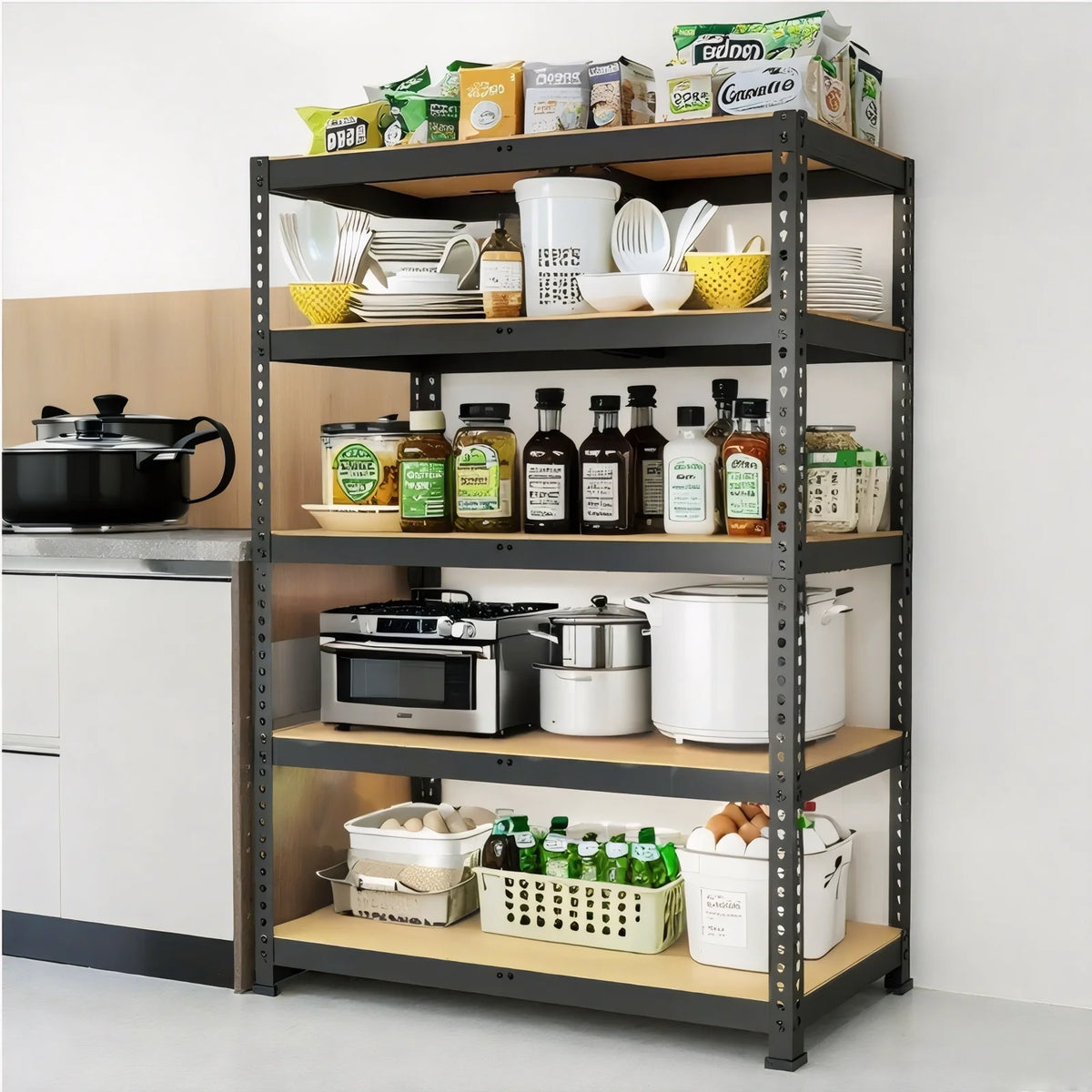 Uma 72-Inch 5-Tier Heavy-Duty Storage Shelving
