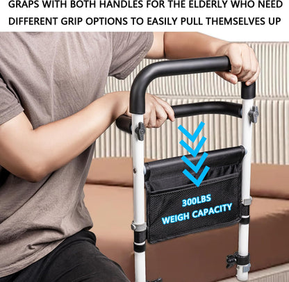 Senior Safety Bed Rail (Double Handle)