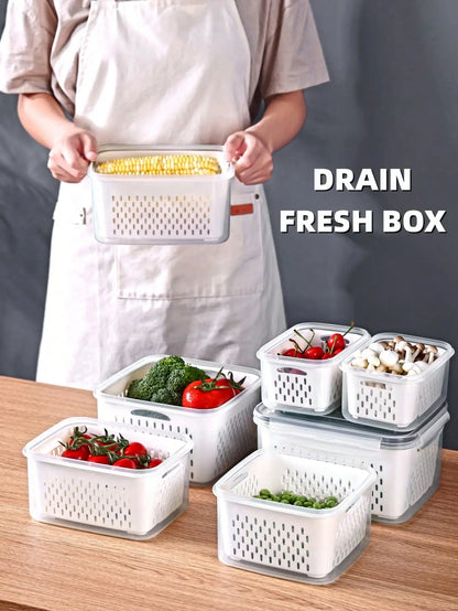Blythe 3-Piece Produce Saver Bins