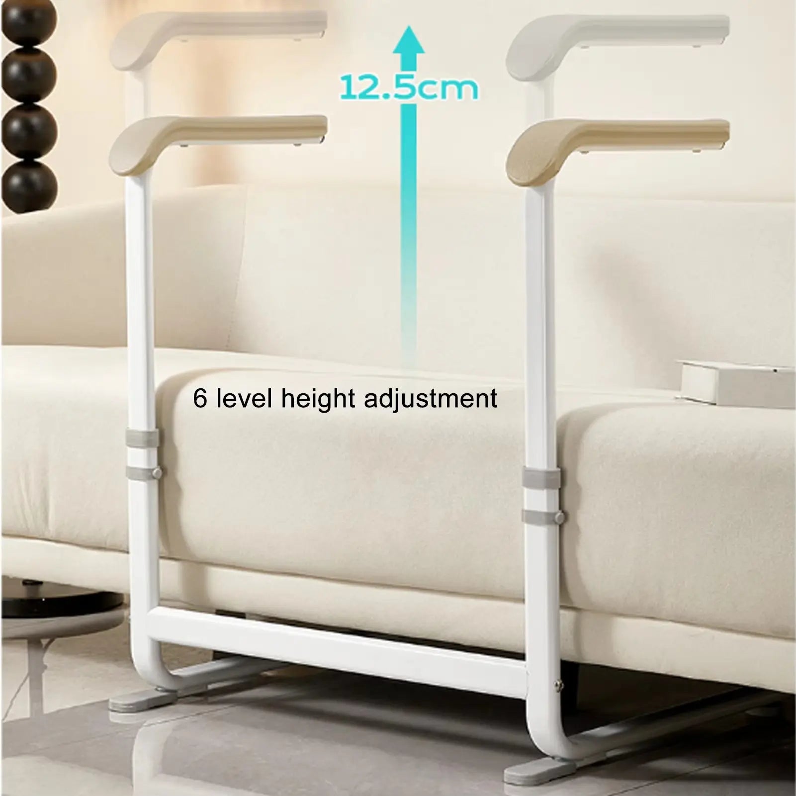 Senior Couch Standing Aid - Heavy Duty, Slip-Resistant with 6 Height Adjustments Canva Home