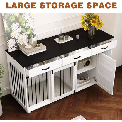 67" Ryan Large Dog Crate Furniture