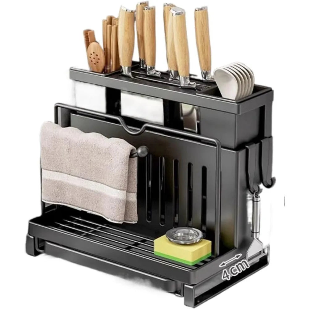 Lane Cutting-Board and Utensil Rack