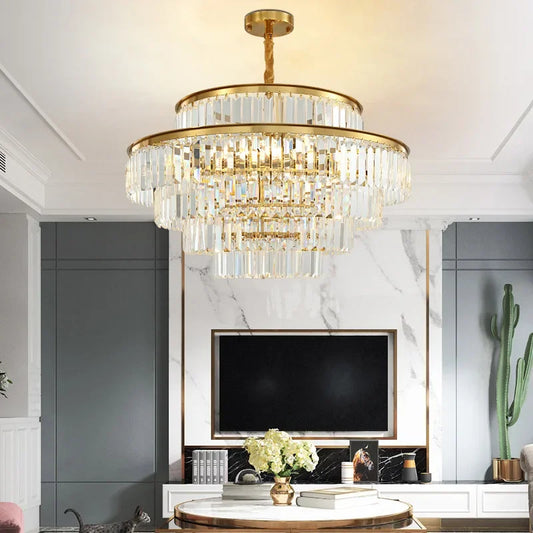 Diamond Crystal Dining Room Chandelier