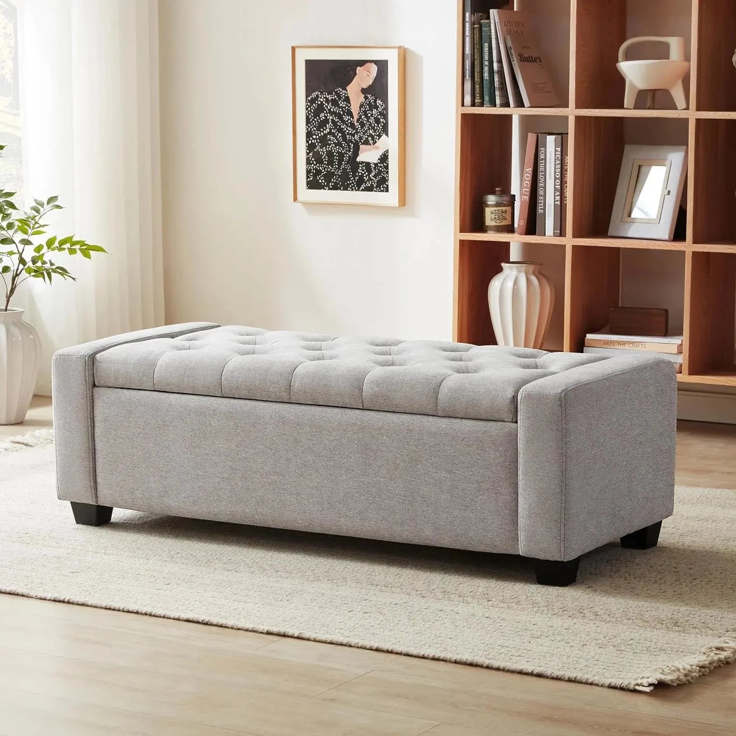 Wilcox Ottoman Storage End Bed Bench – Canva Home