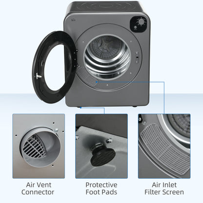 6KG Electric Vented Tumble Dryer