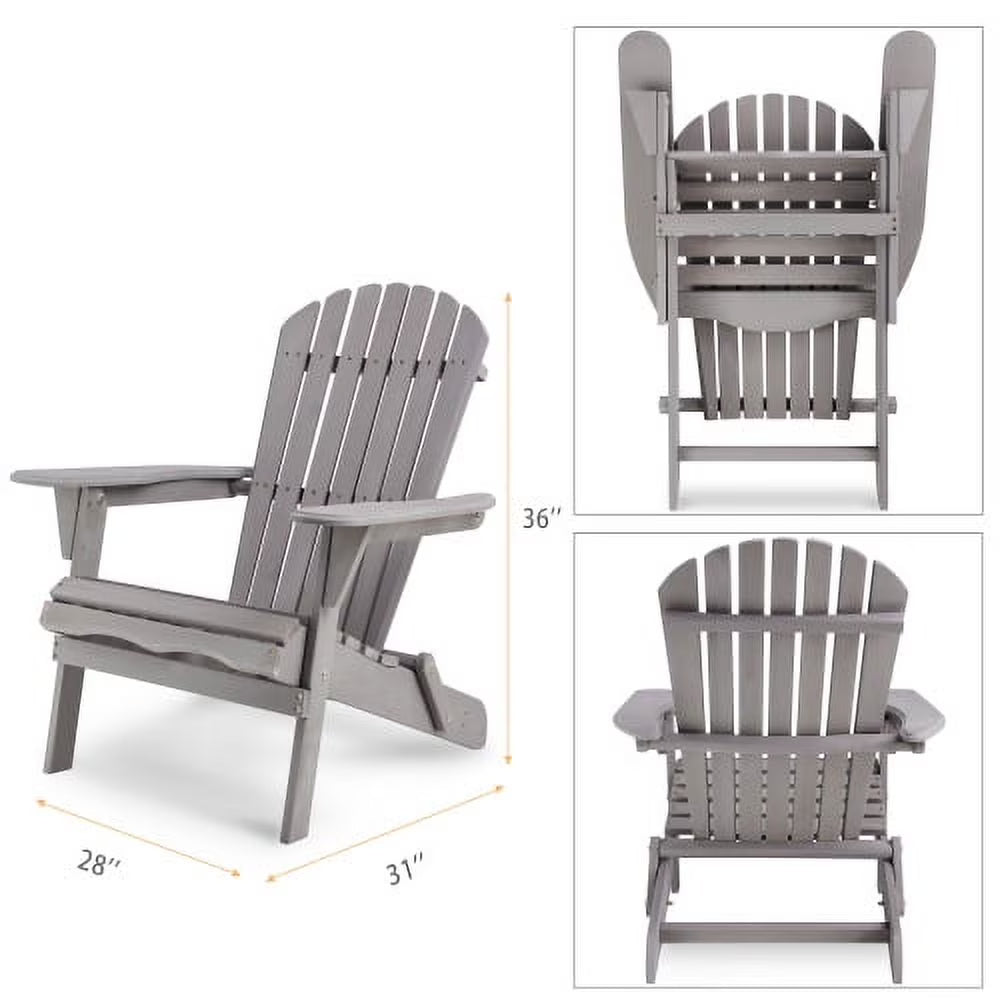 Adirondack Chair Set of 2 - Canva Home