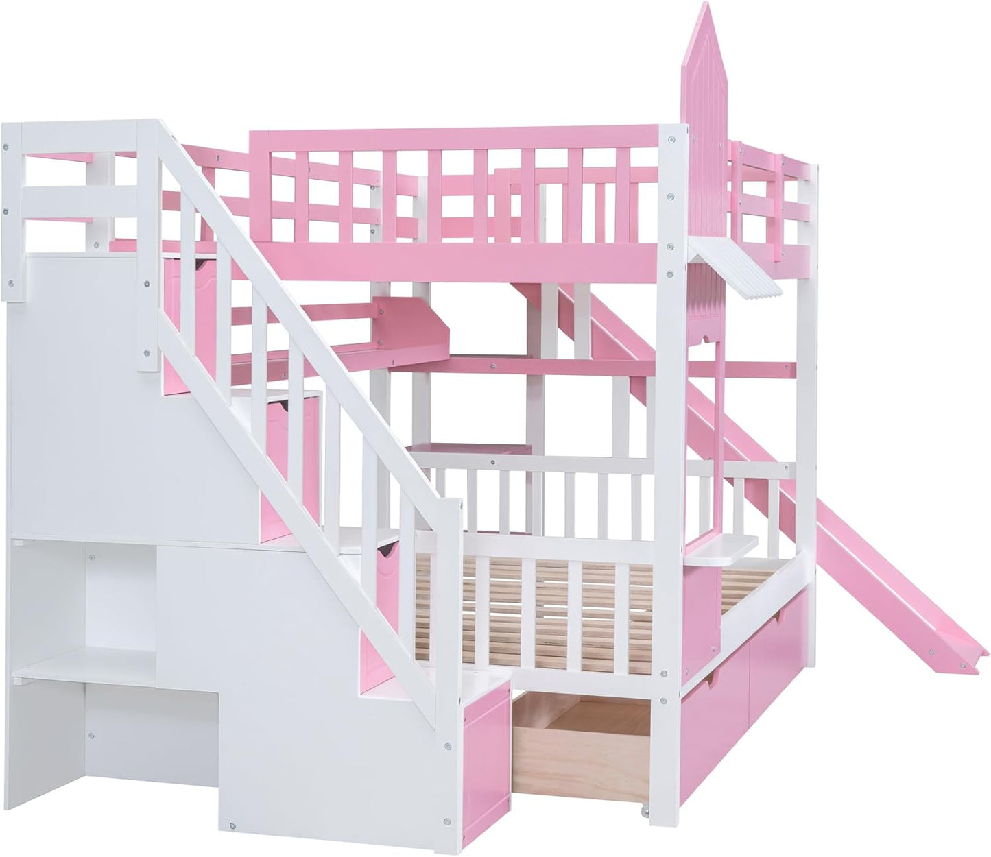 Castle Style Bunk Bed - Canva Home