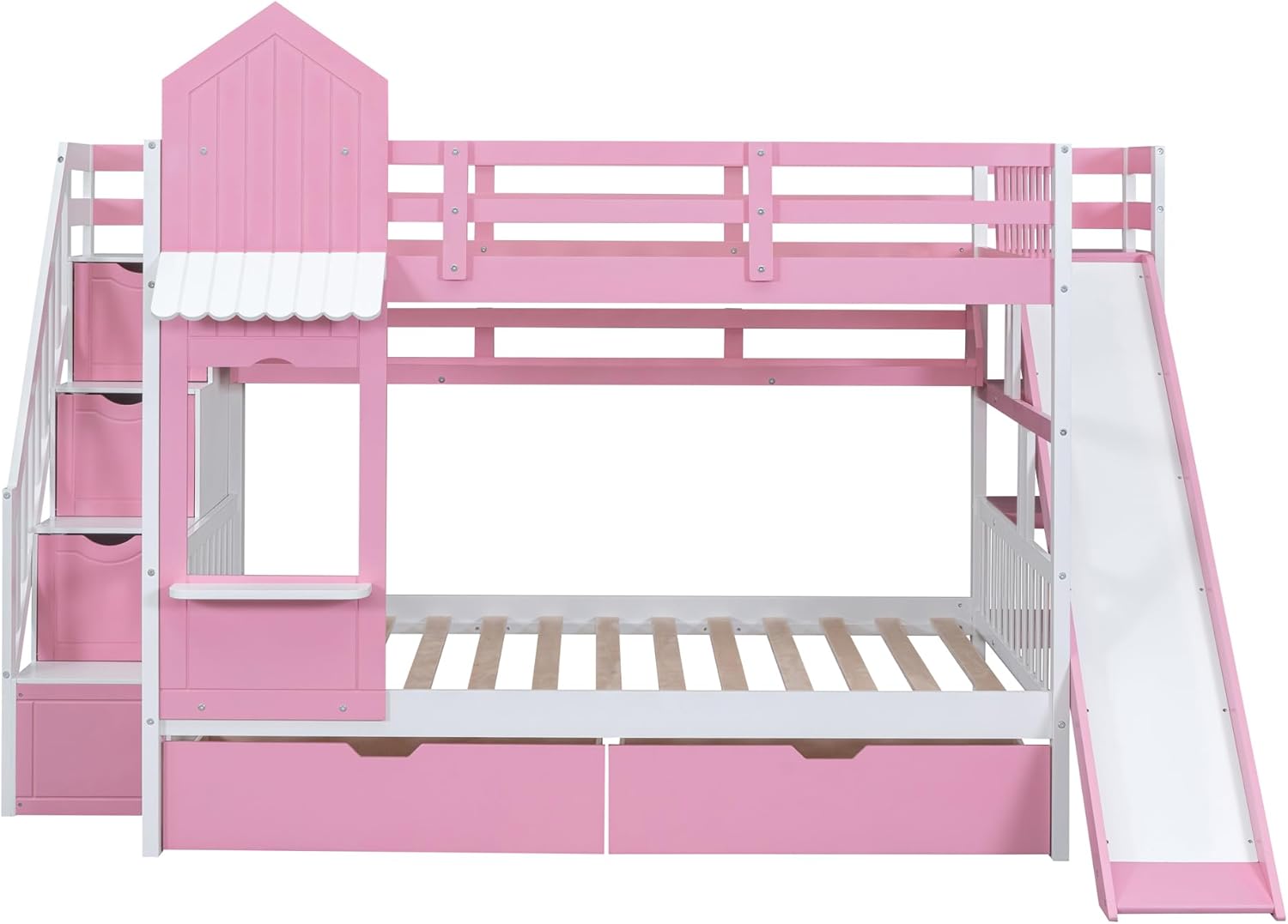 Castle Style Bunk Bed - Canva Home